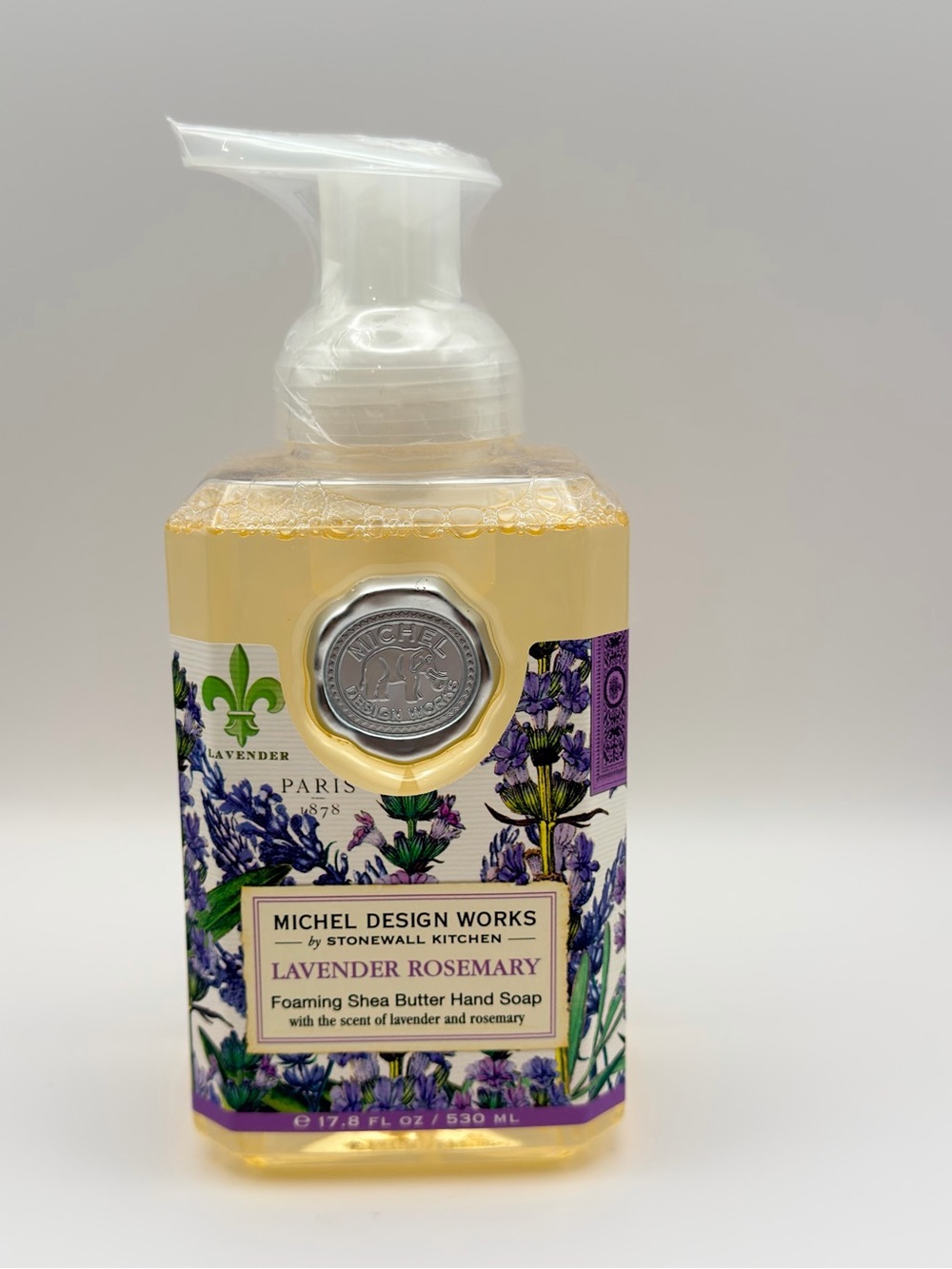 Michel Design Works Lavender Rosemary Foaming Shea Butter Hand Soap - Purple